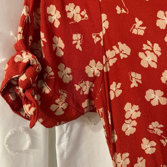 MADEWELL WOMENS FLORAL DRESS SIZE 2 - Picture 4 of 7